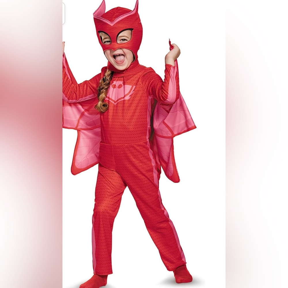 PJ Masks Owlette Costume with Matching Trick-or-Treating Bucket